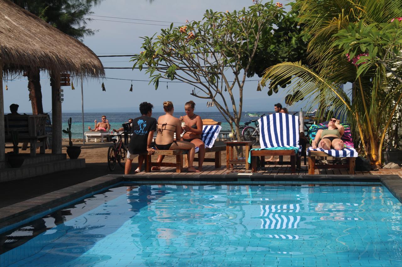 Star Bar And Bungalows Gili Air Exteriér fotografie