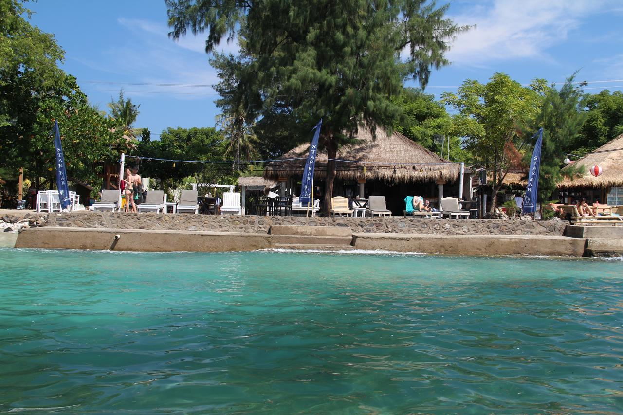 Star Bar And Bungalows Gili Air Exteriér fotografie